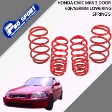 ProSport Lowering Springs for Honda Civic Mk6 3 Door